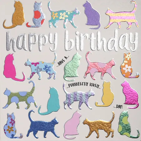Happy Birthday - Cats