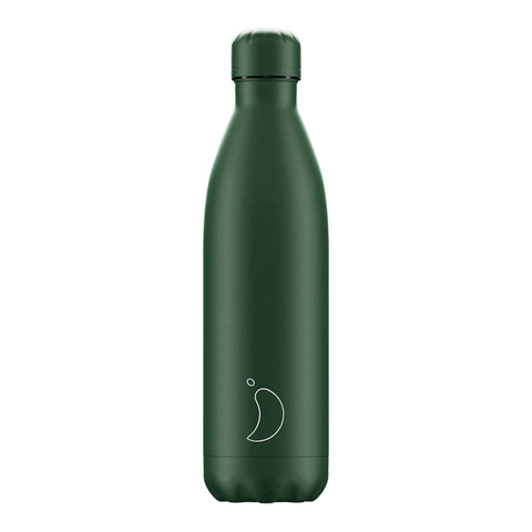 500ml Chilly's Bottle - Matte All Green