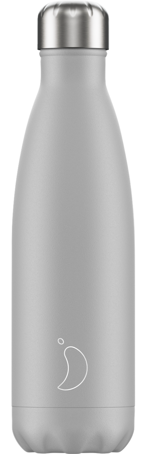 500ml Chilly's Bottle - Monochrome Grey