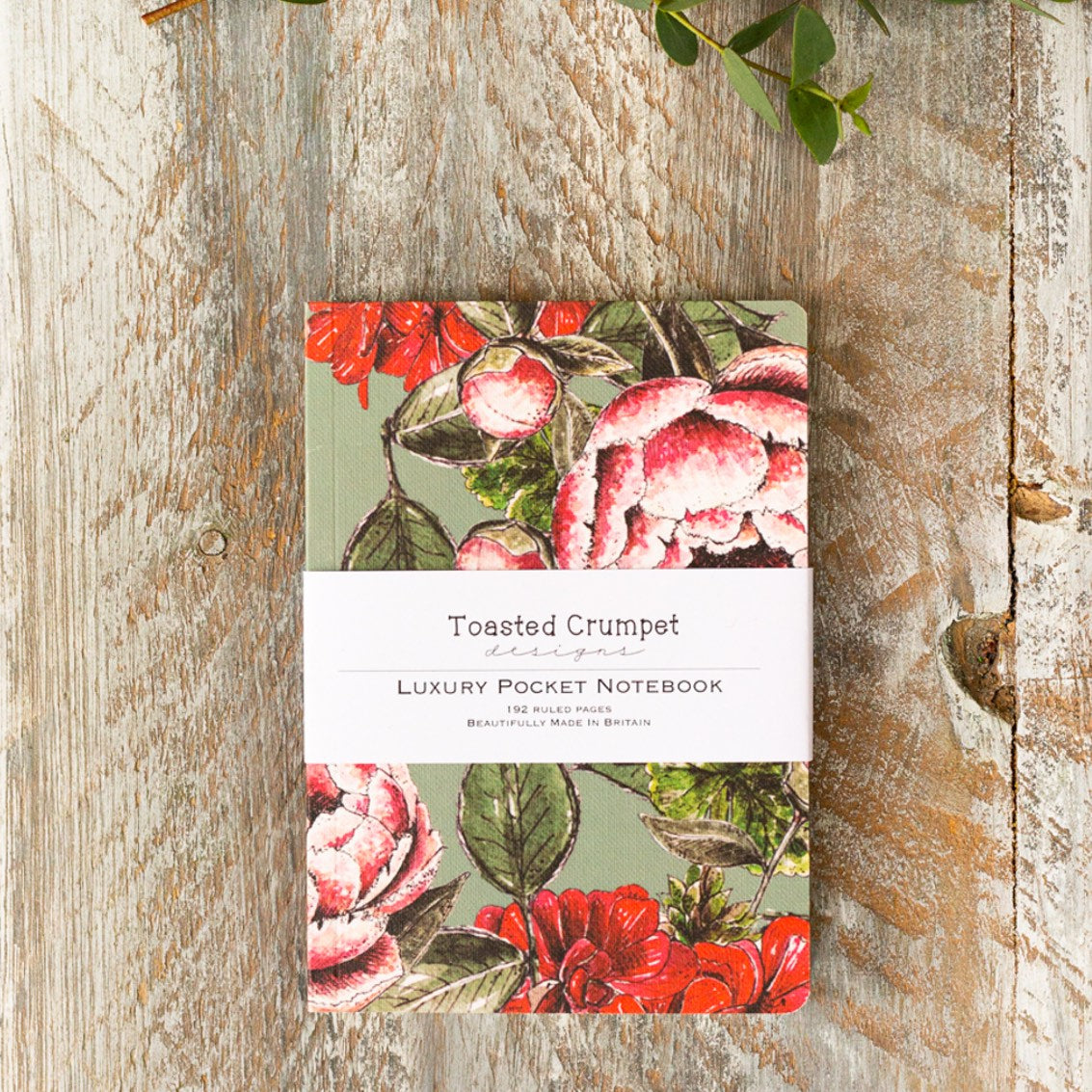 NEW! In Full Bloom A6 Lined Pocket Notebook