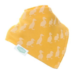 Fun absorbent baby bandana - Waddling Ducks