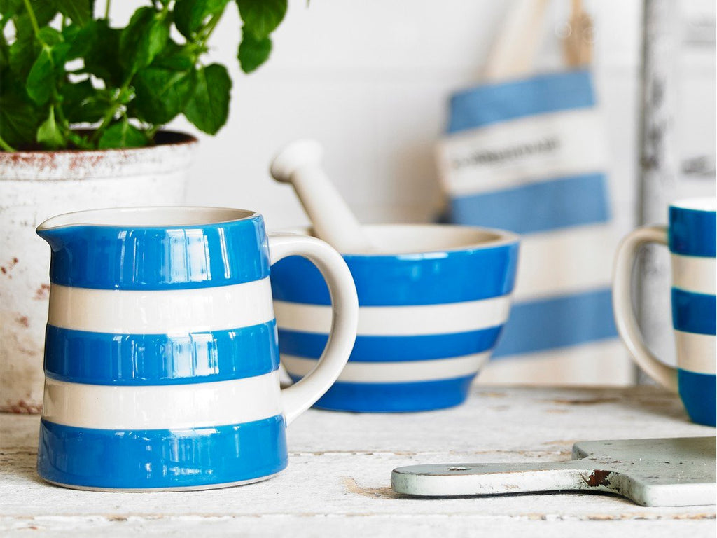 Cornishware Dreadnought Jug 10oz