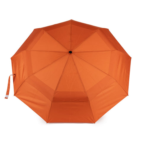 Waterloo Sustainable Nylon Umbrella- Burnt Orange