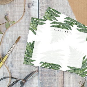 Fern - Set of 6 Thank You Cards