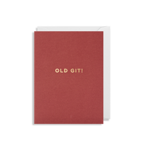 Old Git!