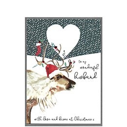To My Wonderful Husband - With Love and Kisses at Christmas