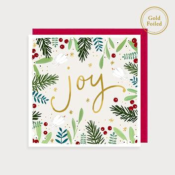 Joy Christmas Card