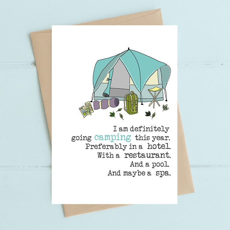 Camping - In a Hotel