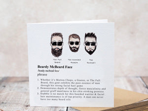 Beardy McBeard Face