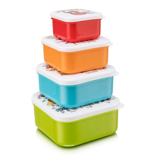 Set of 4 Snack boxes - Farm