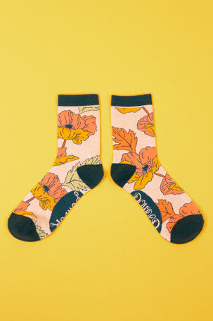 Ankle Socks - Poppy Pastel