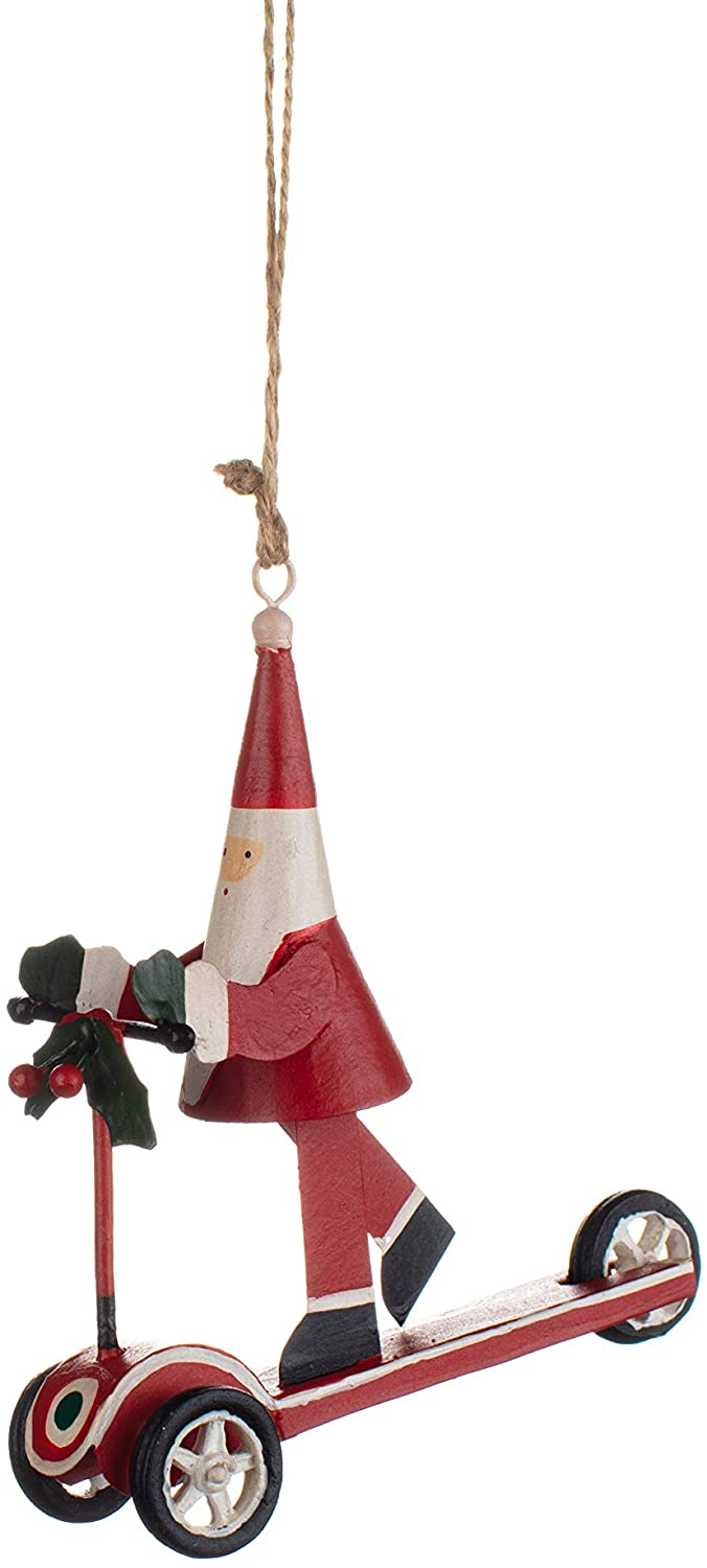 Red Santa Scooter