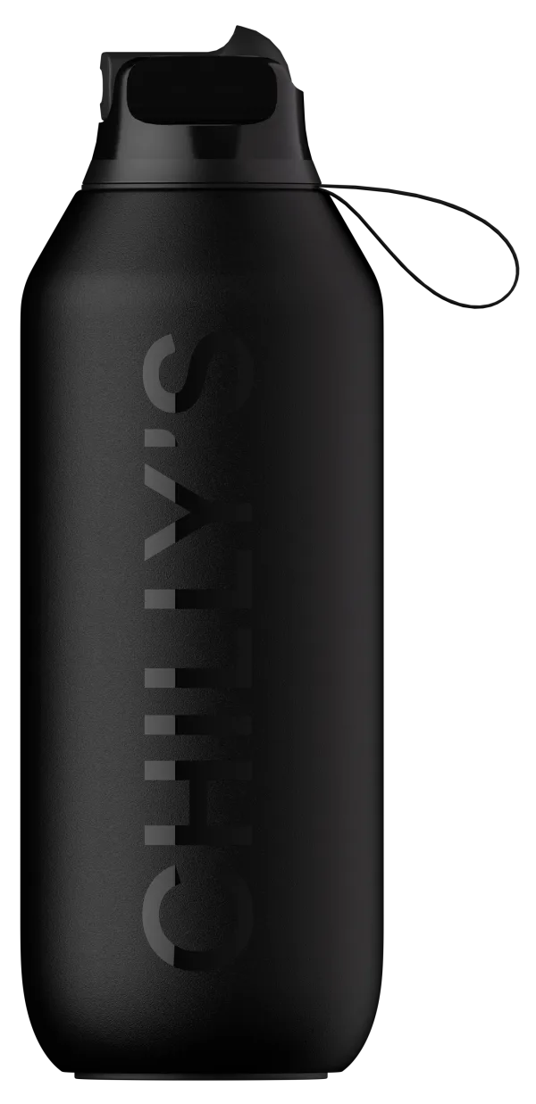Chilly’s Series 2 500ml Sports Bottle - Abyss Black