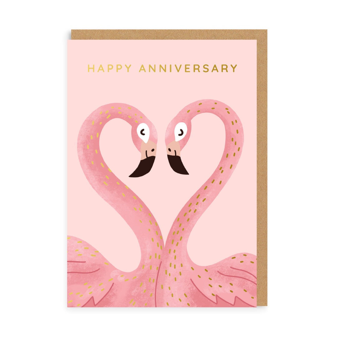 Anniversary - Flamingoes