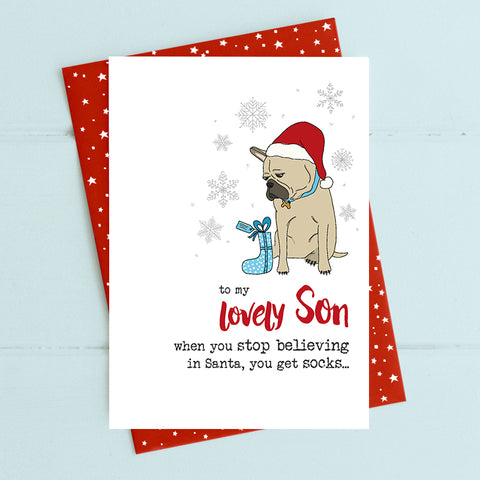 To My Lovely Son - When You Stop Believing In Santa…