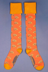 Ladies Boot Socks - Hedgehog