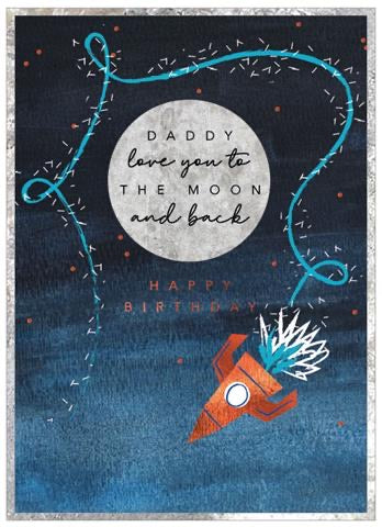 Daddy Love You To The Moon And Back