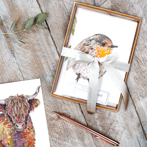 ‘Autumn to Winter’ - Boxed Set of 8 Notecards