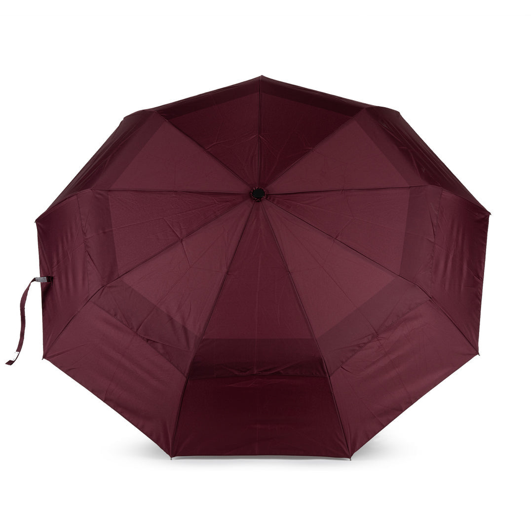 Waterloo Sustainable Nylon Umbrella- Plum