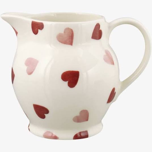 Emma Bridgewater Pink Hearts 1/2 Pint Jug