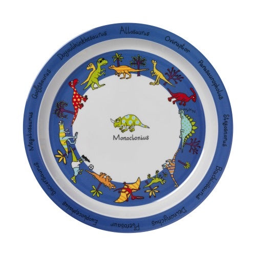 Melamine Plate - Dino
