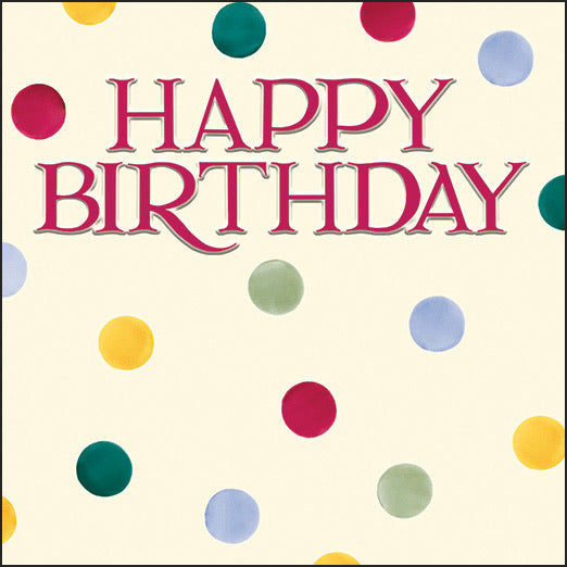Happy Birthday - Polkadot