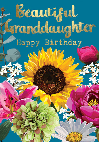 Beautiful Granddaughter - Happy Birthday