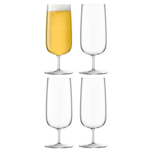 Borough Pilsner Glass 440ml - Boxed Set Of 4
