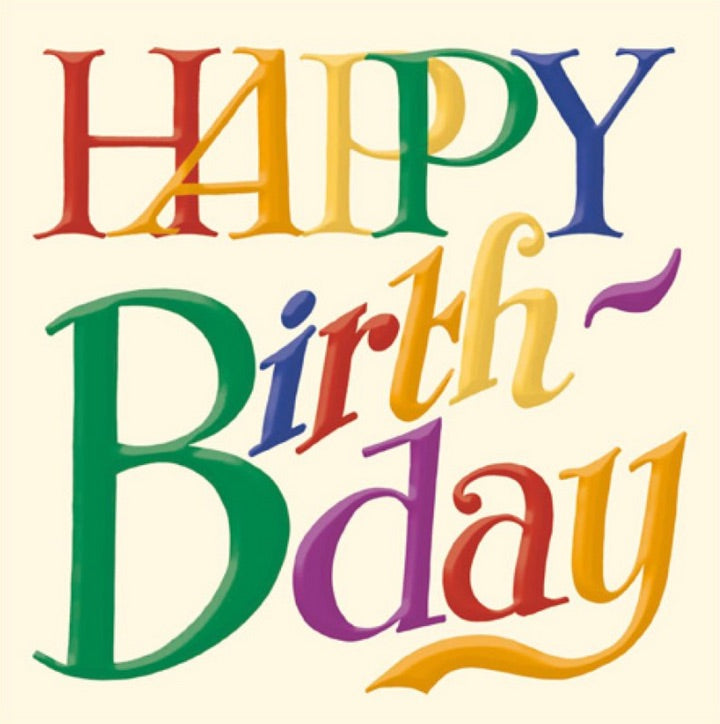 Emma Bridgewater Happy Birthday