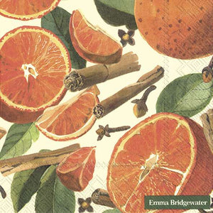 Lunch Napkins – Emma Bridgewater Spiced Oranges