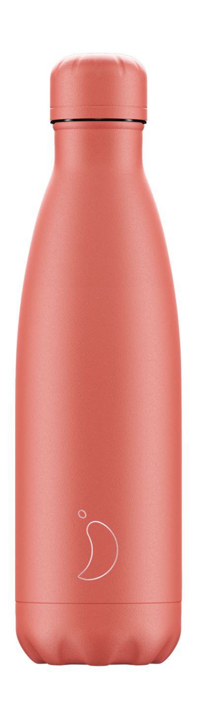 500ml Chilly's Bottle - Pastel Coral