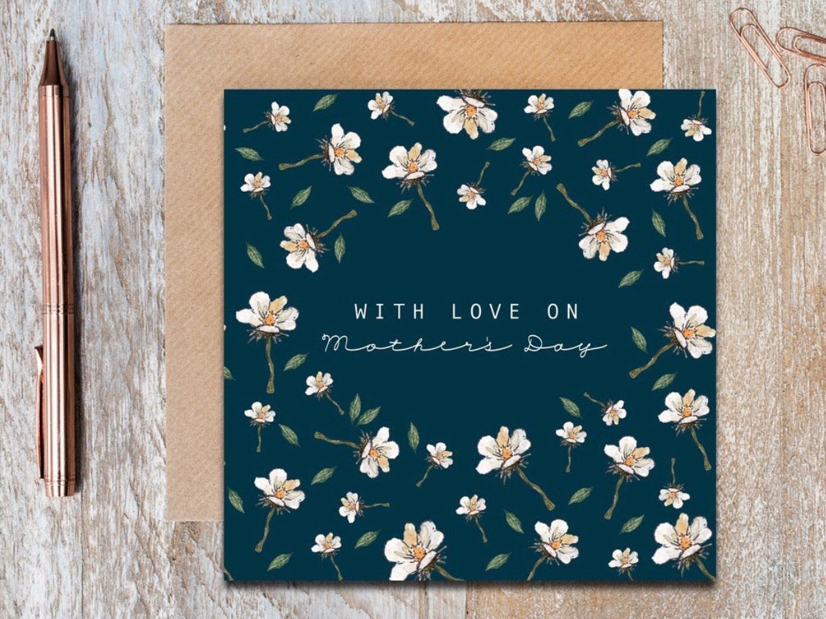 With Love On Mother’s Day Card