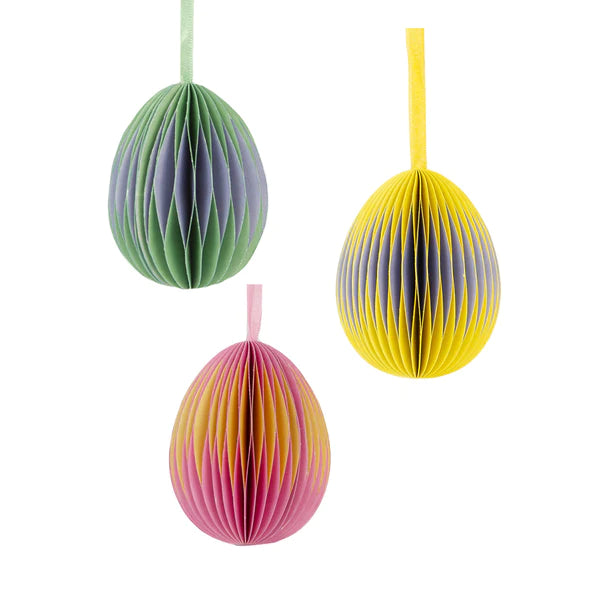 Honeycomb Egg Decoration - Small