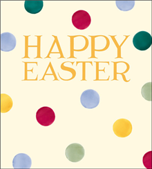 Happy Easter - Polka dots