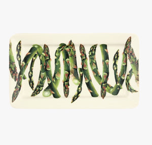 Spring Vegetable Asparagus Oblong Platter