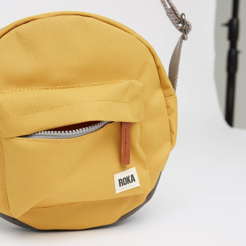 Paddington B Small Cross Body Sustainable Nylon - Flax