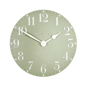12” Arabic Wall Clock - Hedgerow