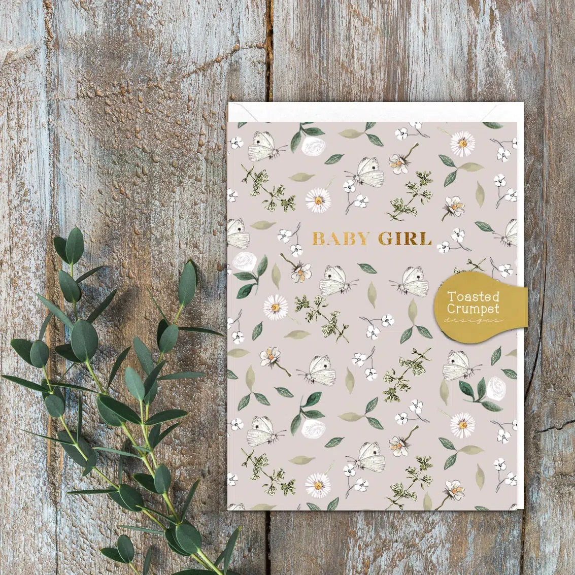 Baby Girl (White Butterflies)