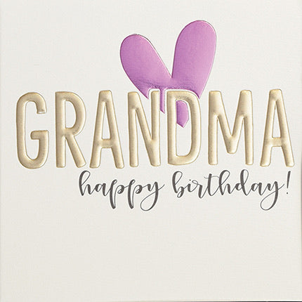 Happy Birthday – Grandma