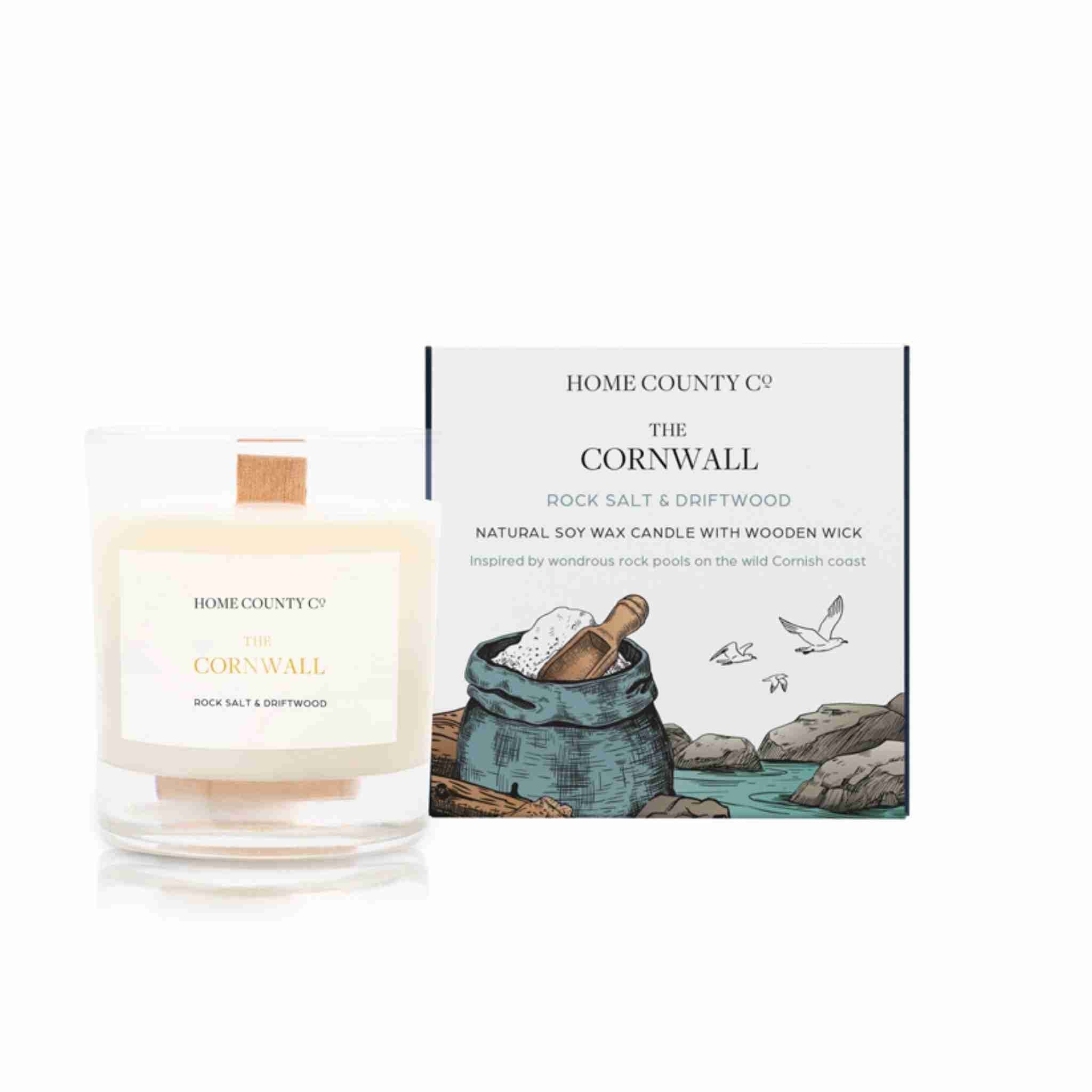 The Cornwall - Rock Salt & Driftwood Candle