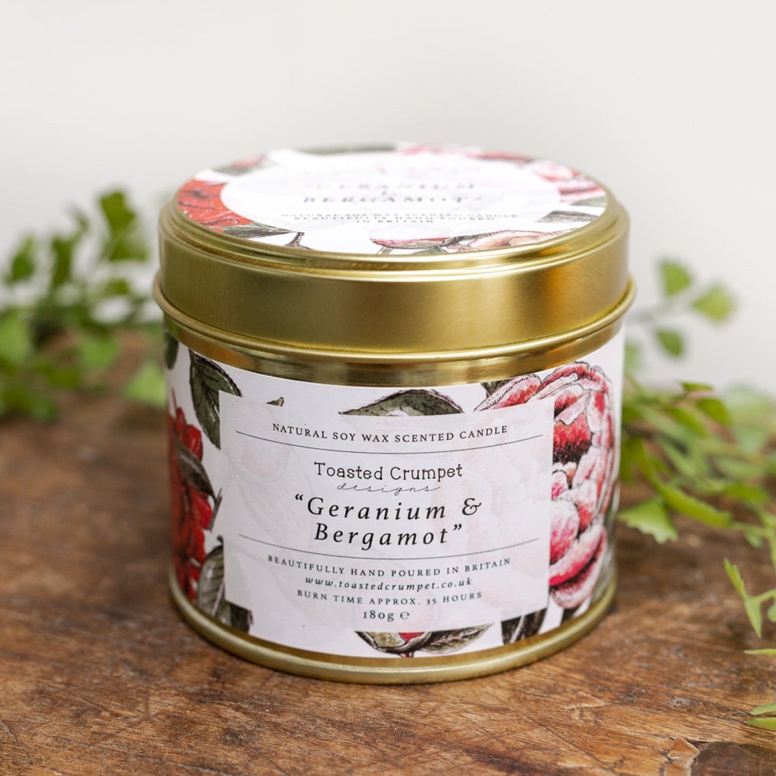 Geranium & Bergamot Candle