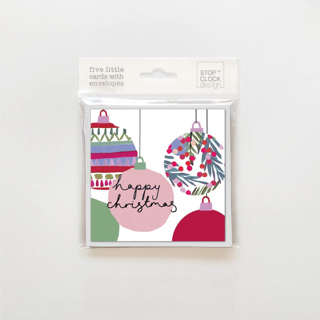 Happy Christmas - Baubles