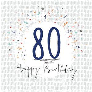 Happy Birthday - 80