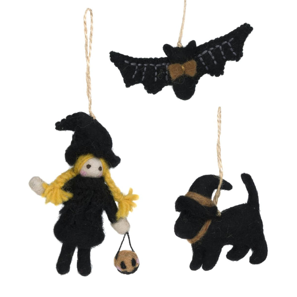 Felt Halloween decorations