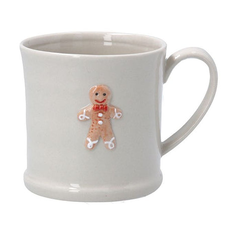 Ceramic Mini Mug with Gingerbread Man