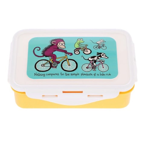 Animals On Bikes Lunch Box