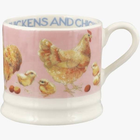 Emma Bridgewater Bright New Morning Chickens & Chicks Small Mug