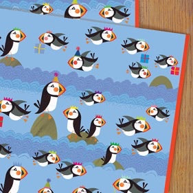 Wrap - Puffins