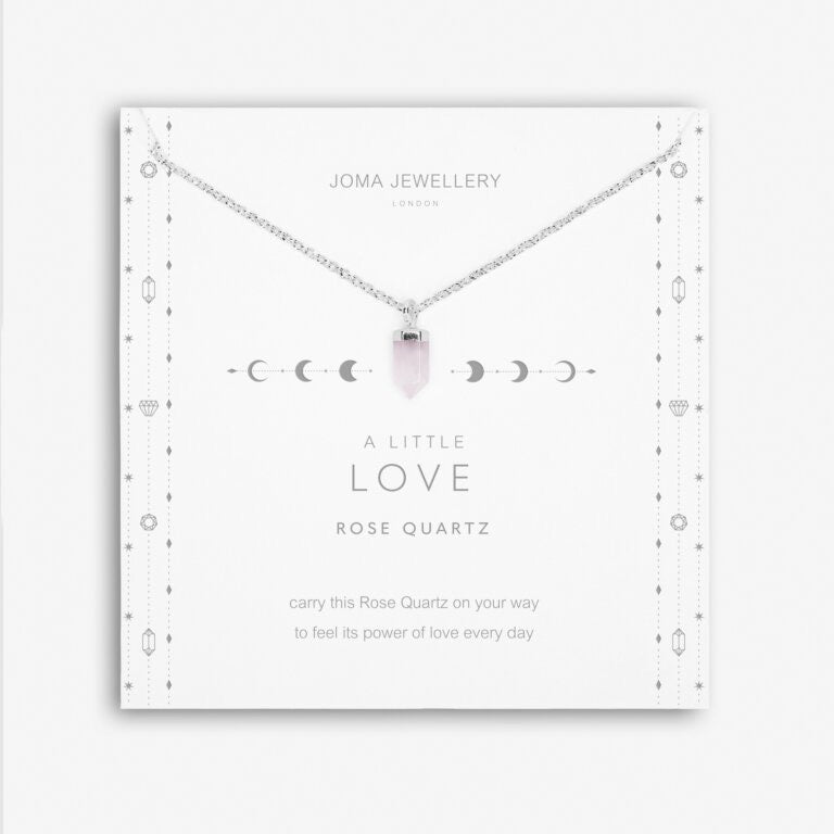 A Little Love Necklace - Rose Quartz