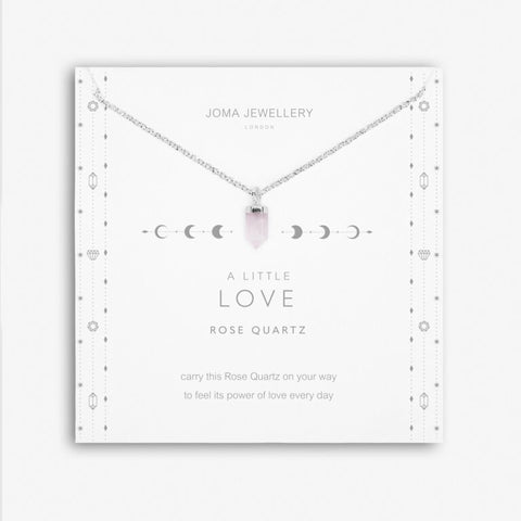 A Little Love Necklace - Rose Quartz